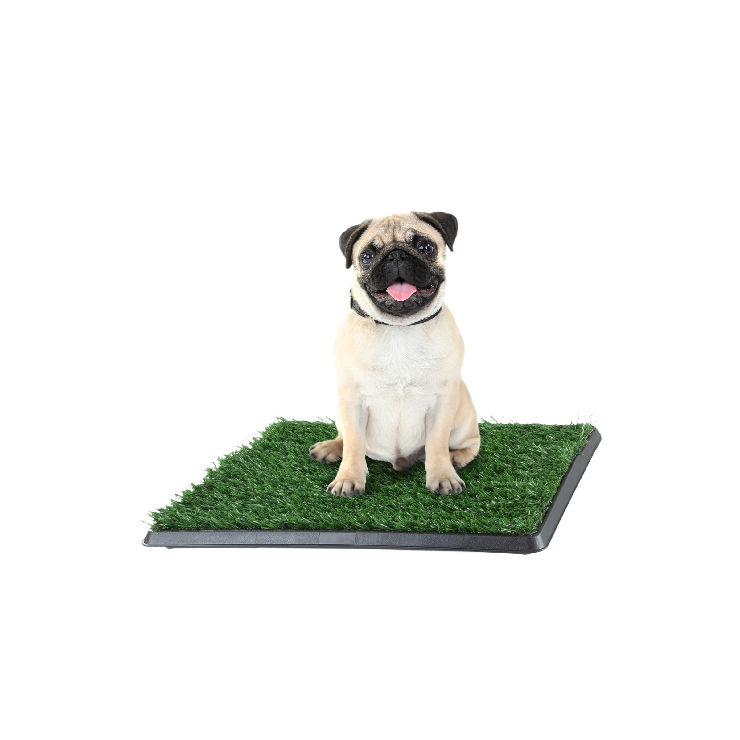 PETMAKER artificial grass puppy pad tray 16x20 ideal for indoor potty training.