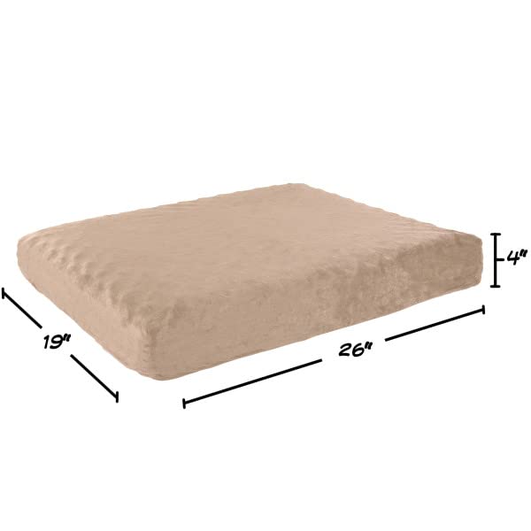 PETMAKER bed-in-kennel-floor-use-wide-shot shows versatile placement.