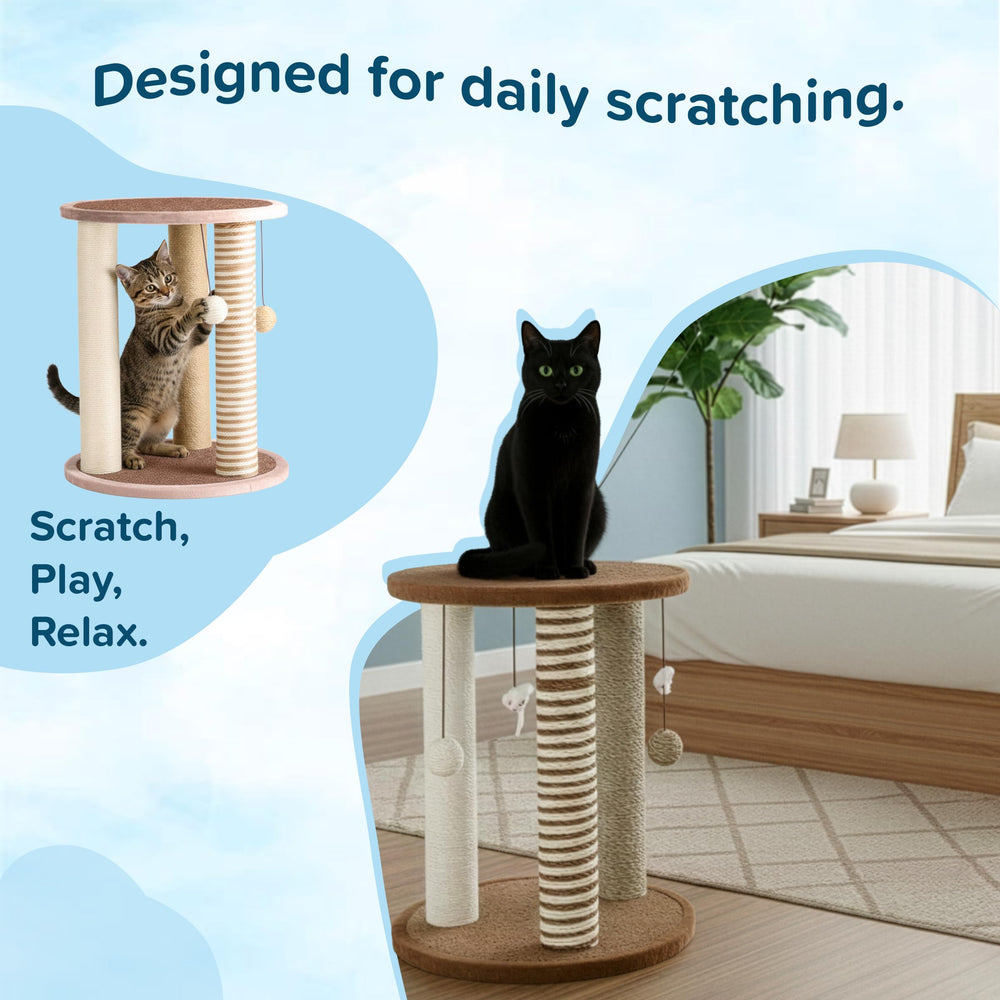 PETMAKER easy care surface cleans with light vacuum or spot clean.