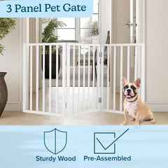 PETMAKER doorway gate secures room entries without drilling.