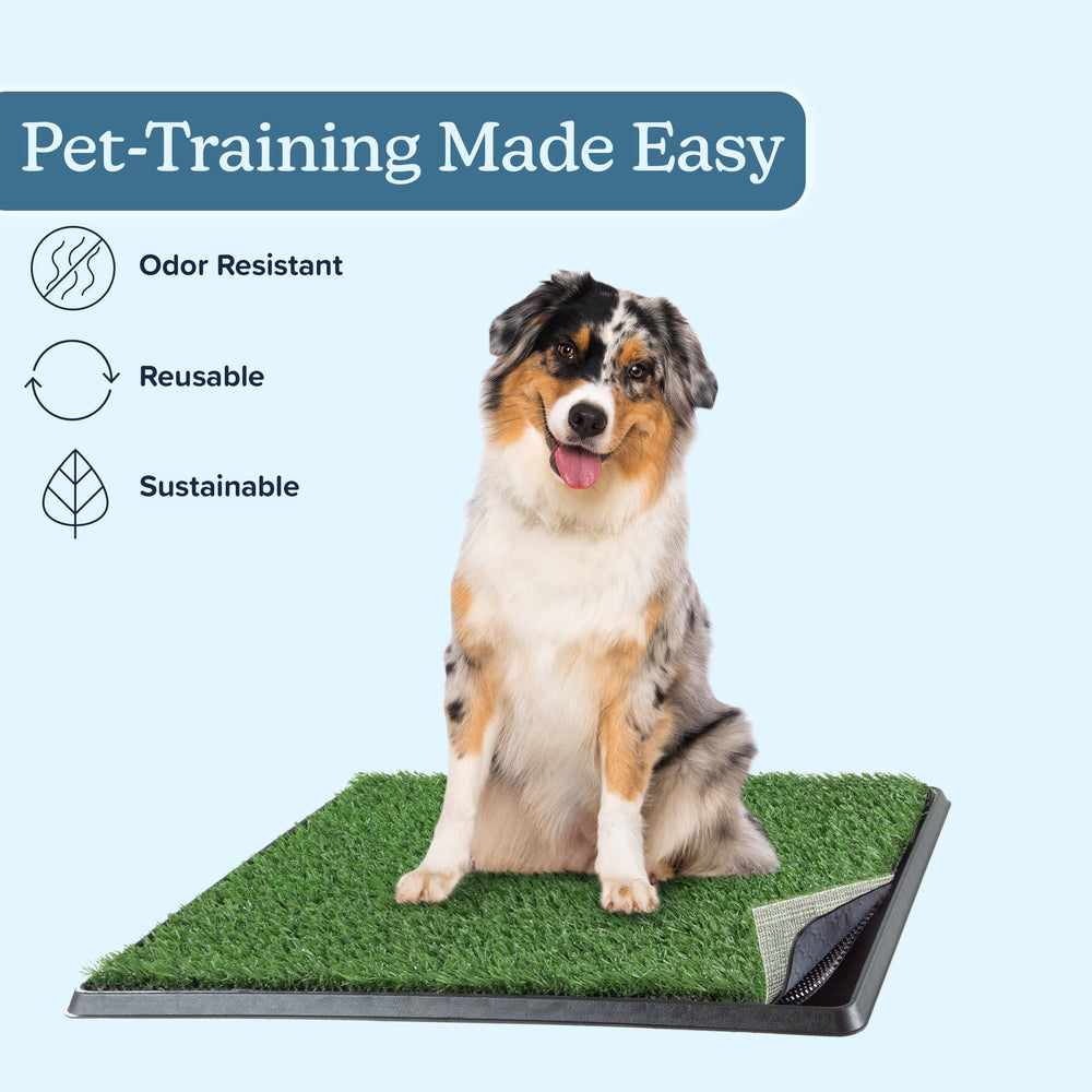 PETMAKER durable collection tray captures liquids with minimal mess.