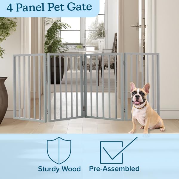 Folded PETMAKER stairs stored compactly for travel or storage.