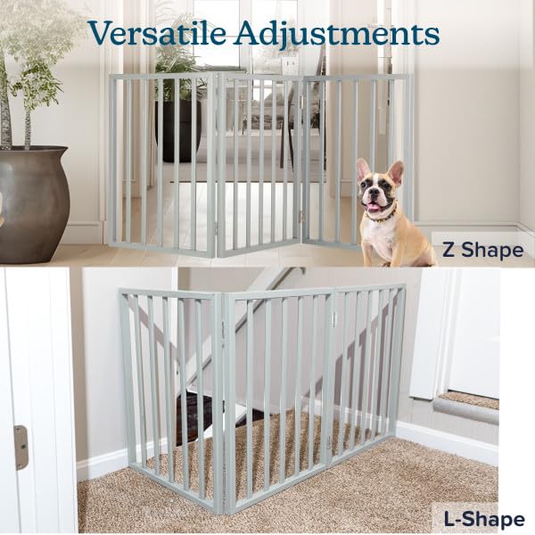 PETMAKER gate folded for compact storage and travel.