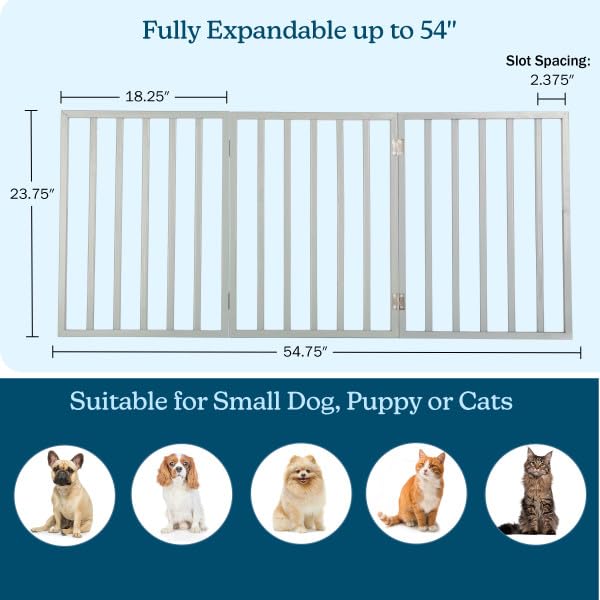 PETMAKER gate in use to restrict access on stairs and hallways.