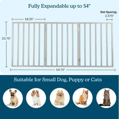 PETMAKER gate in use to restrict access on stairs and hallways.