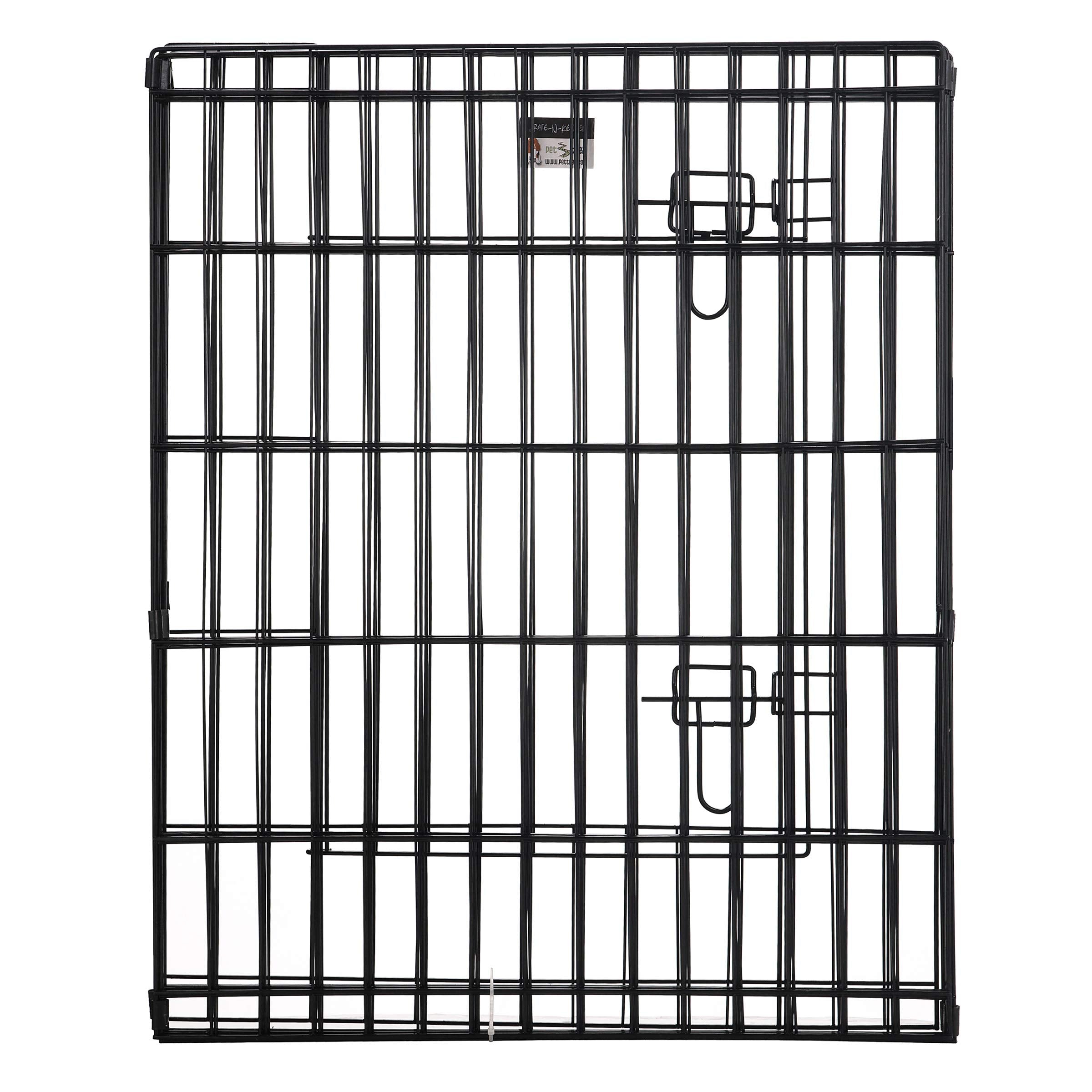 PETMAKER black satin finish resists weather for long-lasting use.