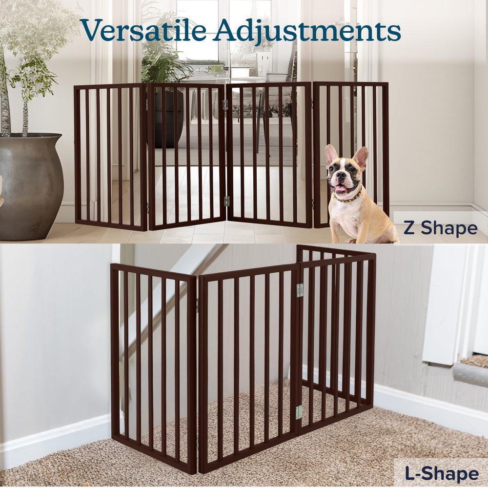 PETMAKER sturdy MDF and plastic gate designed for daily use.
