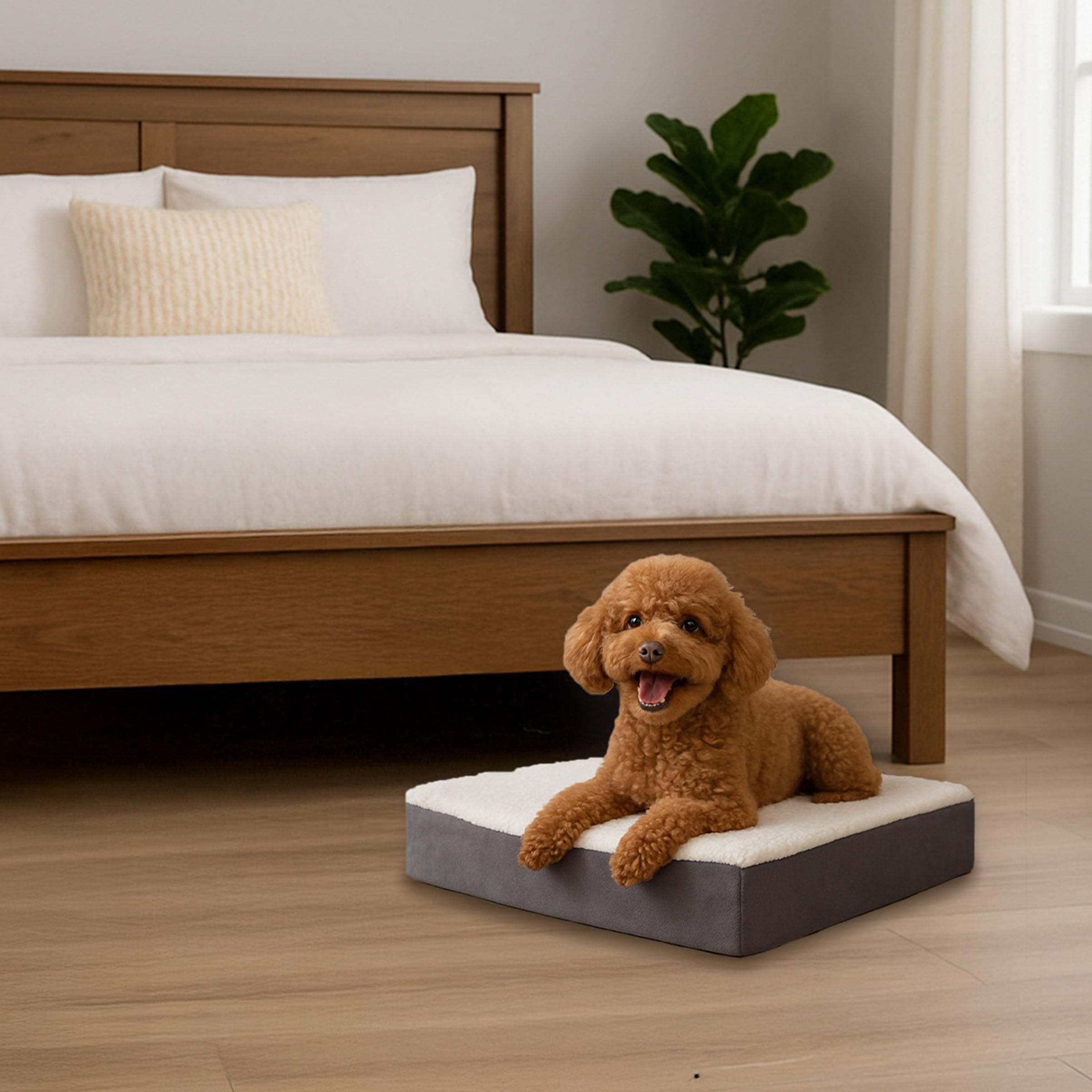 PETMAKER orthopedic dog bed 20x15-dimensions fit for small dogs up to 20 lbs