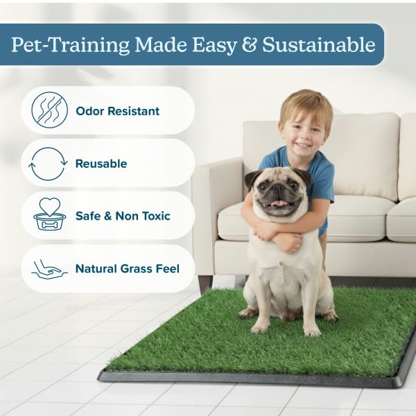 PETMAKER pee pad compatible with tray system for easy replacements.