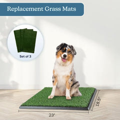 PETMAKER reusable dog pads are washable to reduce waste and save money.