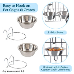 Dishwasher safe bowls for quick, hygienic cleaning after meals.