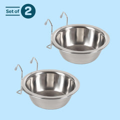 PETMAKER elevated feeding design keeps bowls off the floor to ease neck strain.