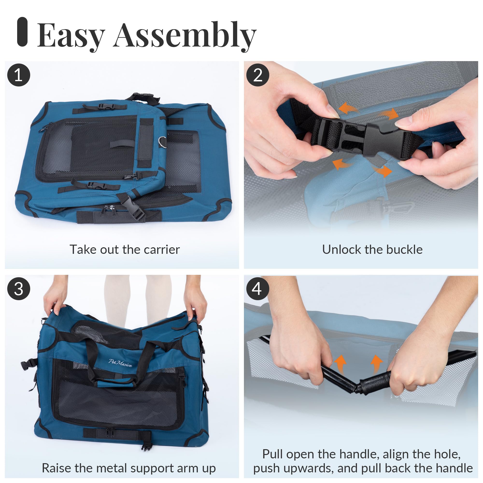 PetMasion waterproof bottom liner prevents leaks and messes.