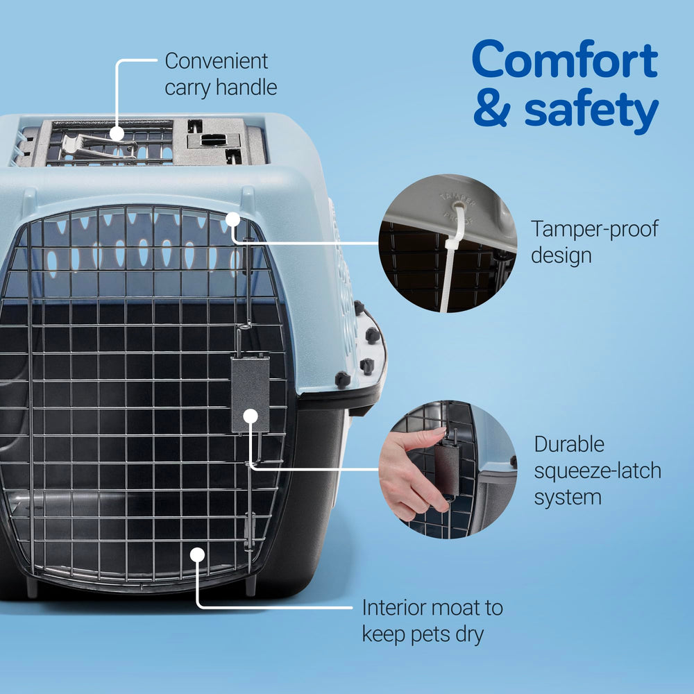 Petmate 24-inch crate dimensions provide comfortable space for pets.