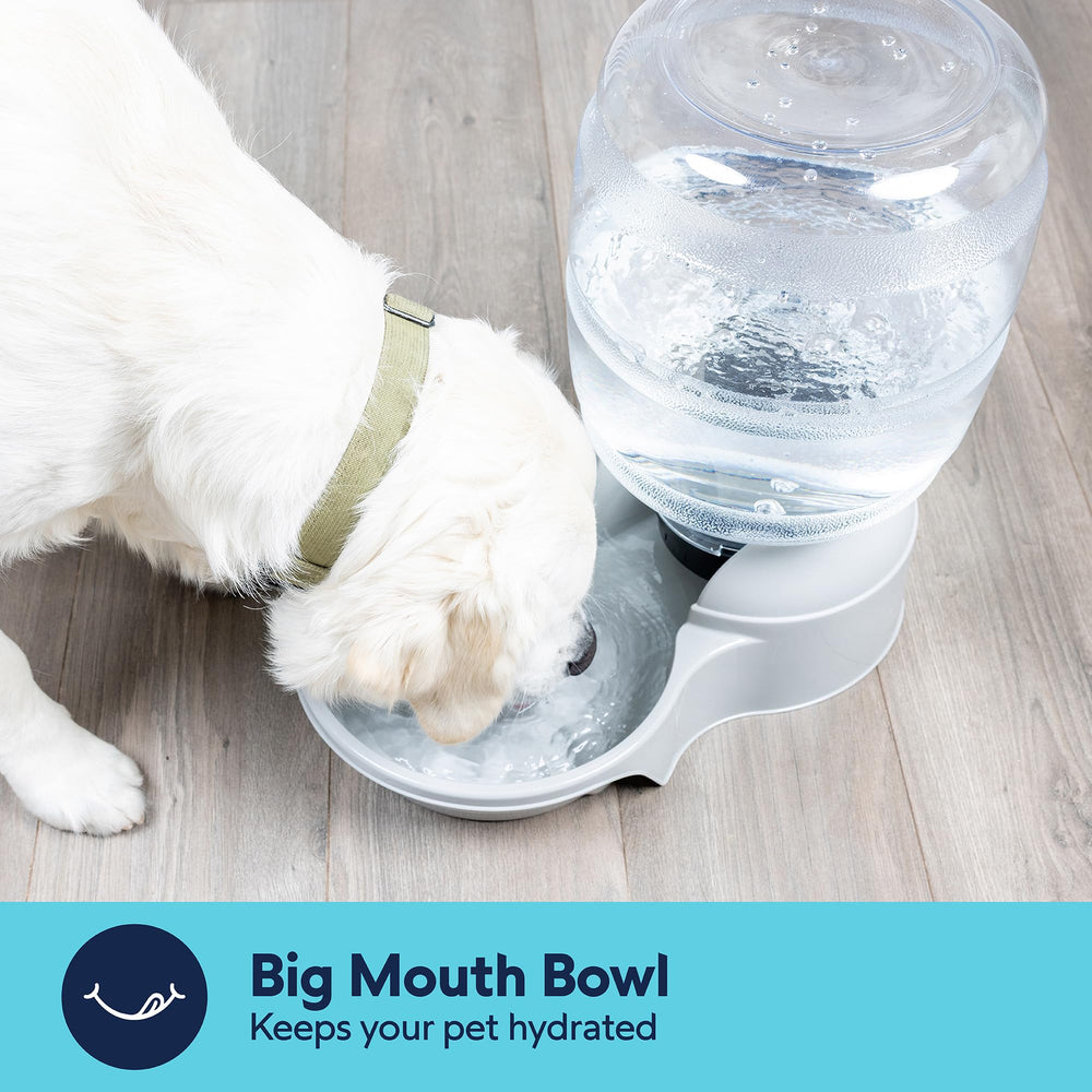 Petmate Aspen Lebistro four-gallon capacity suits multi-pet homes