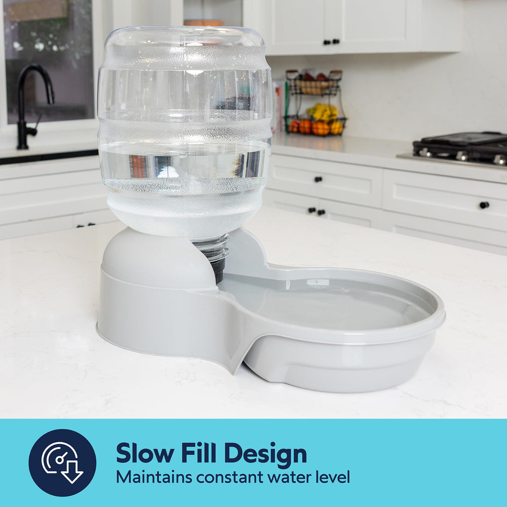 Petmate Aspen Lebistro bowl area supports comfortable drinking for all sizes