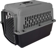 Petmate Aspen Pet Kennel with easy-open latch for quick access.