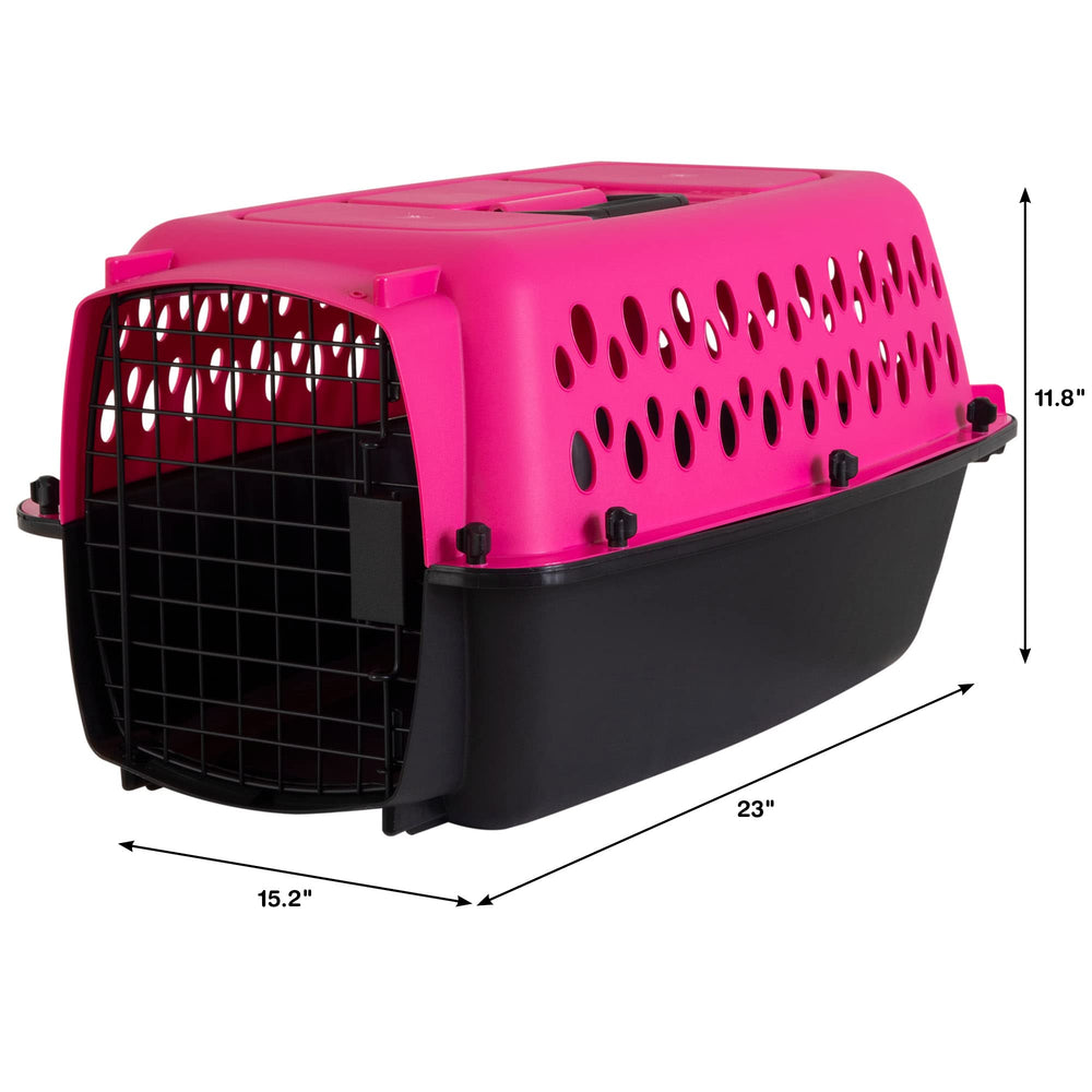 Pet Porter kennel door latch ensuring pet security during trips