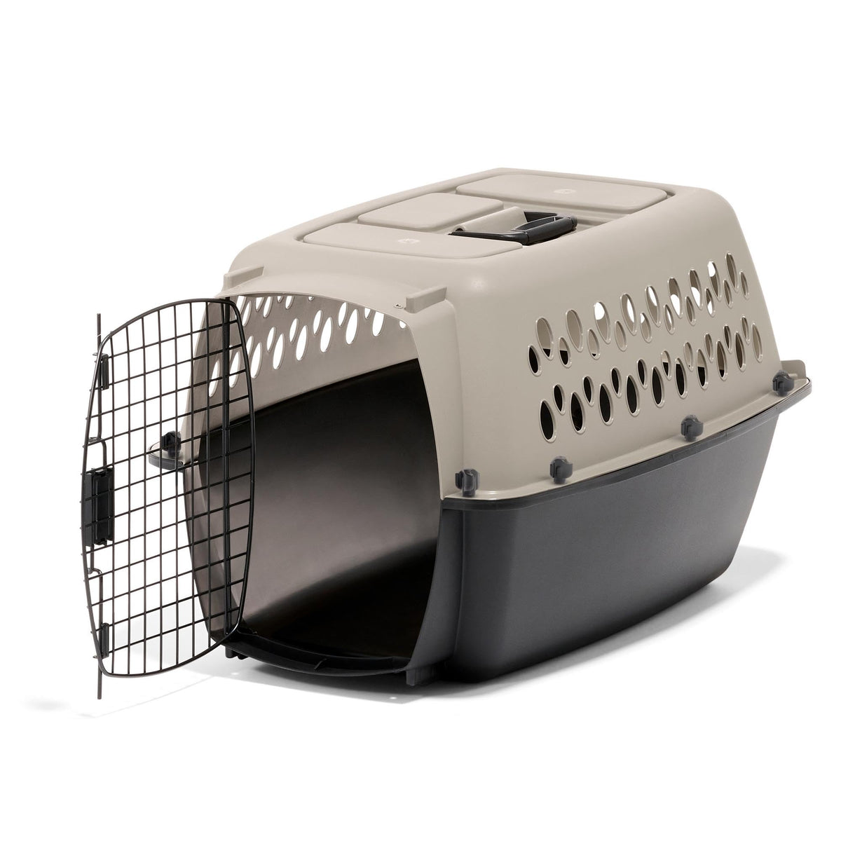 Petmate Vari Dog Kennel with durable plastic shell for reliable travel