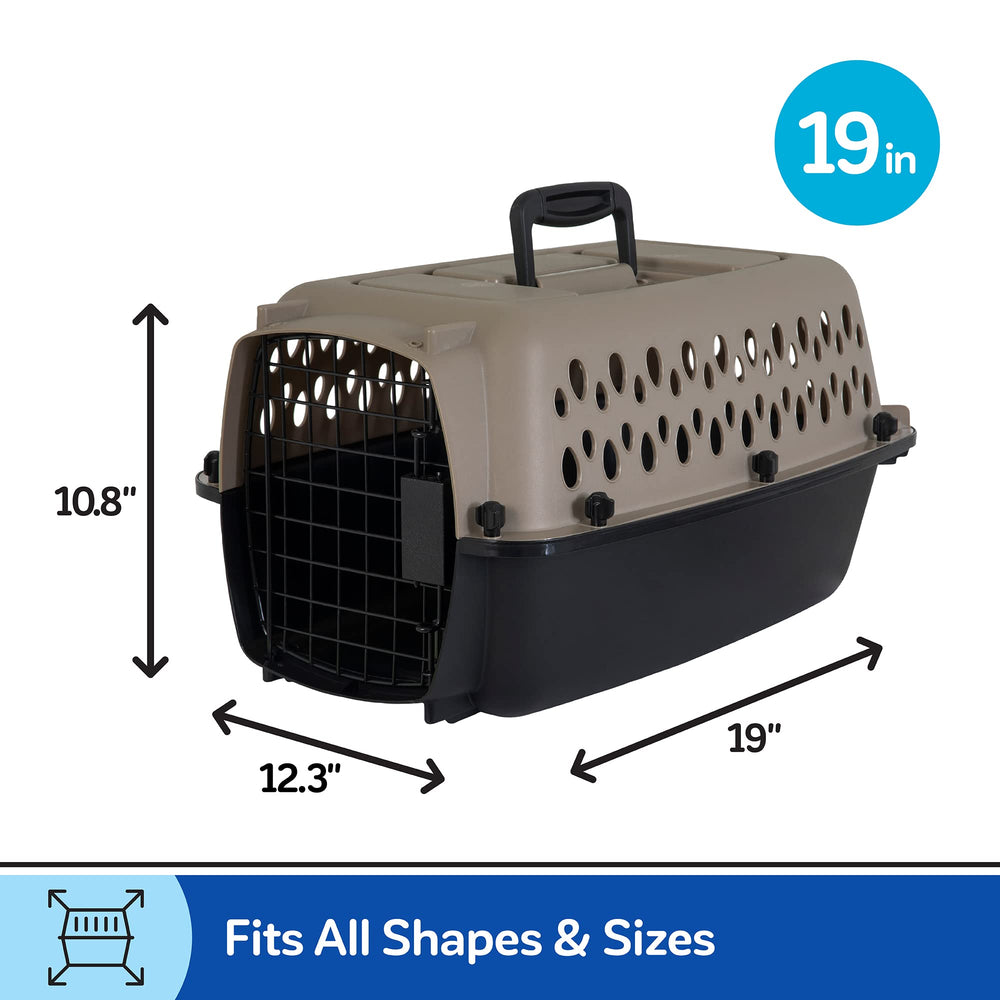 Petmate Vari Dog Kennel easy-clean interior for quick cleanup.