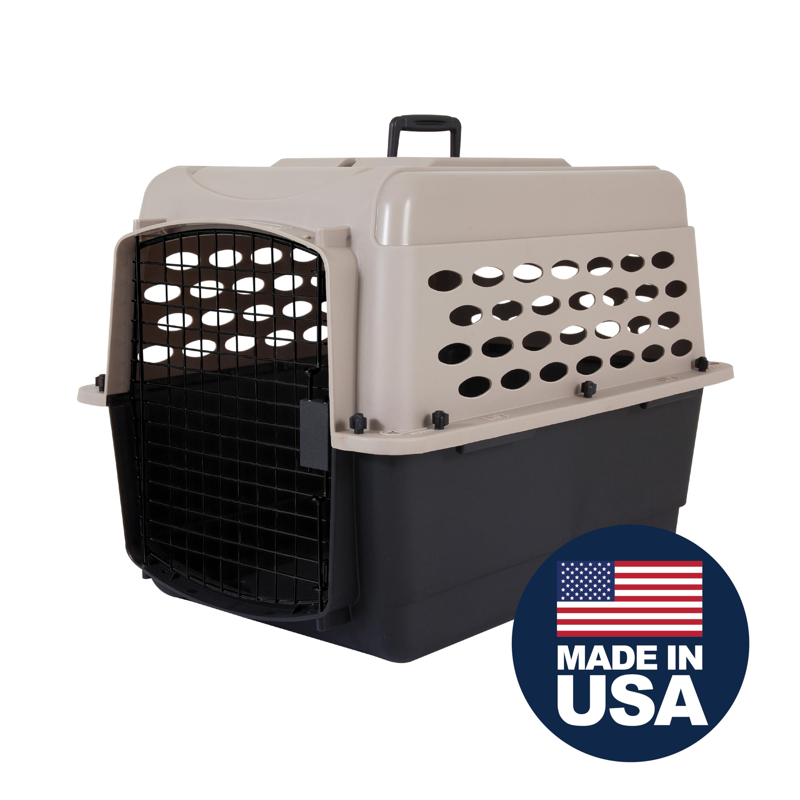 Petmate Vari Dog Kennel side ventilation highlighting airflow