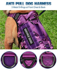 PETNANNY harness with double handles for safer lifting and positioning