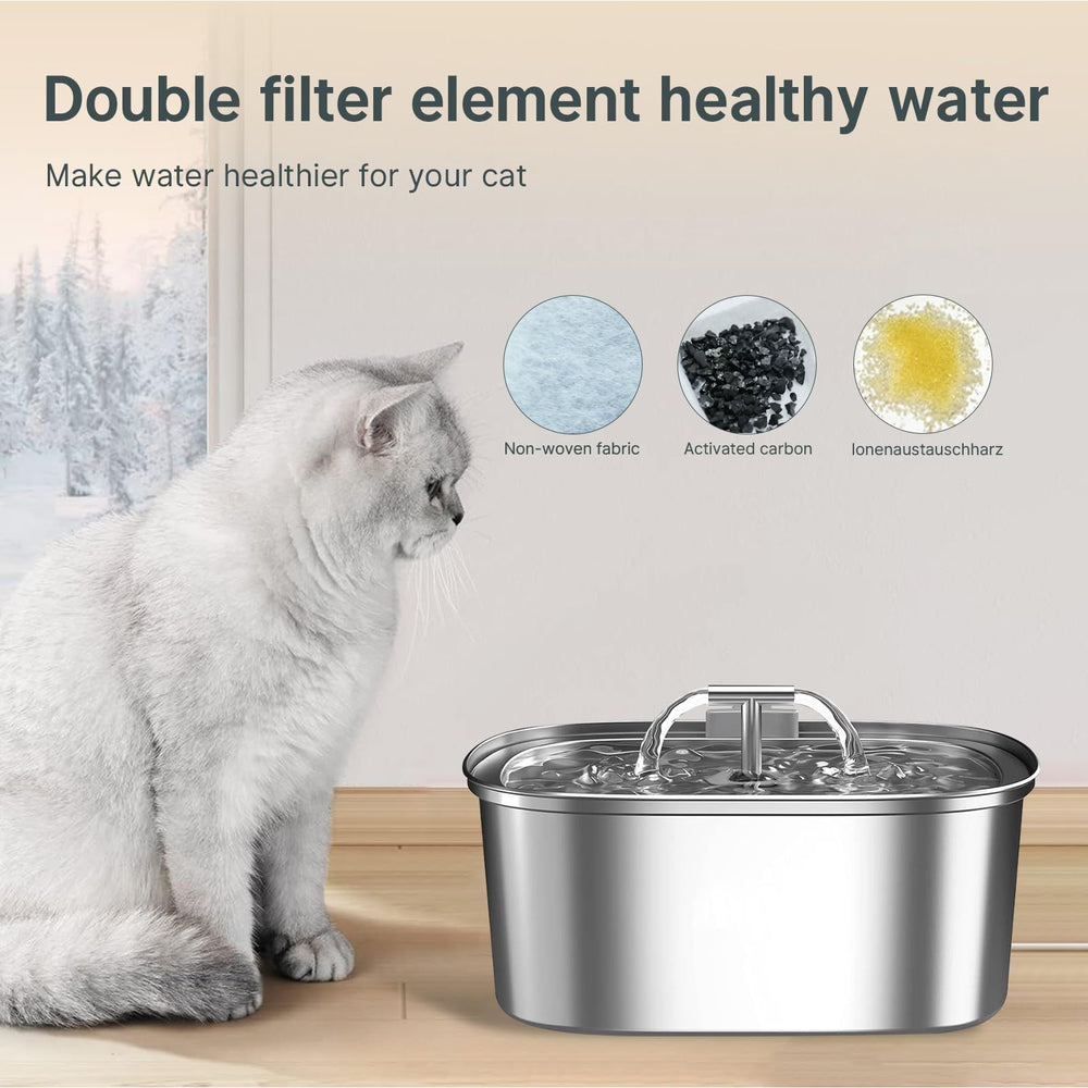 PetNeizance 24-hour support for fountain setup and maintenance.
