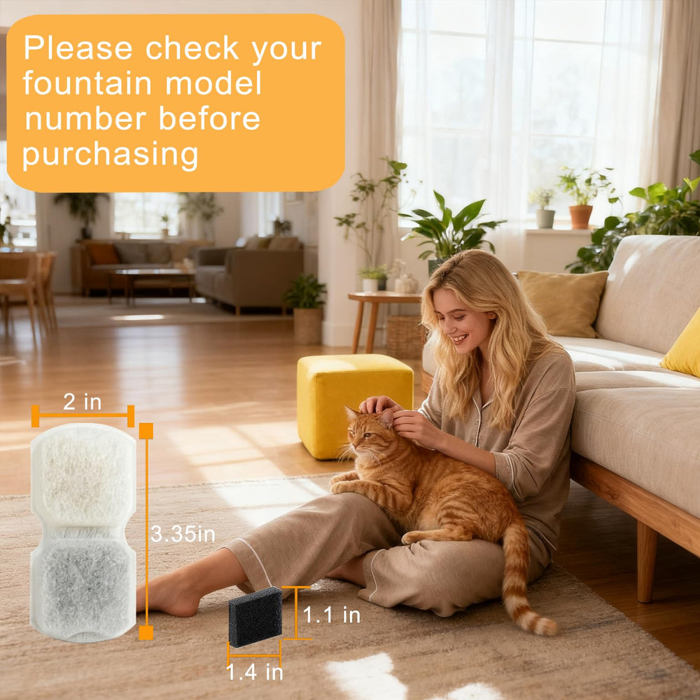 PetNeizance easy-maintenance filter set for cleaner pet water