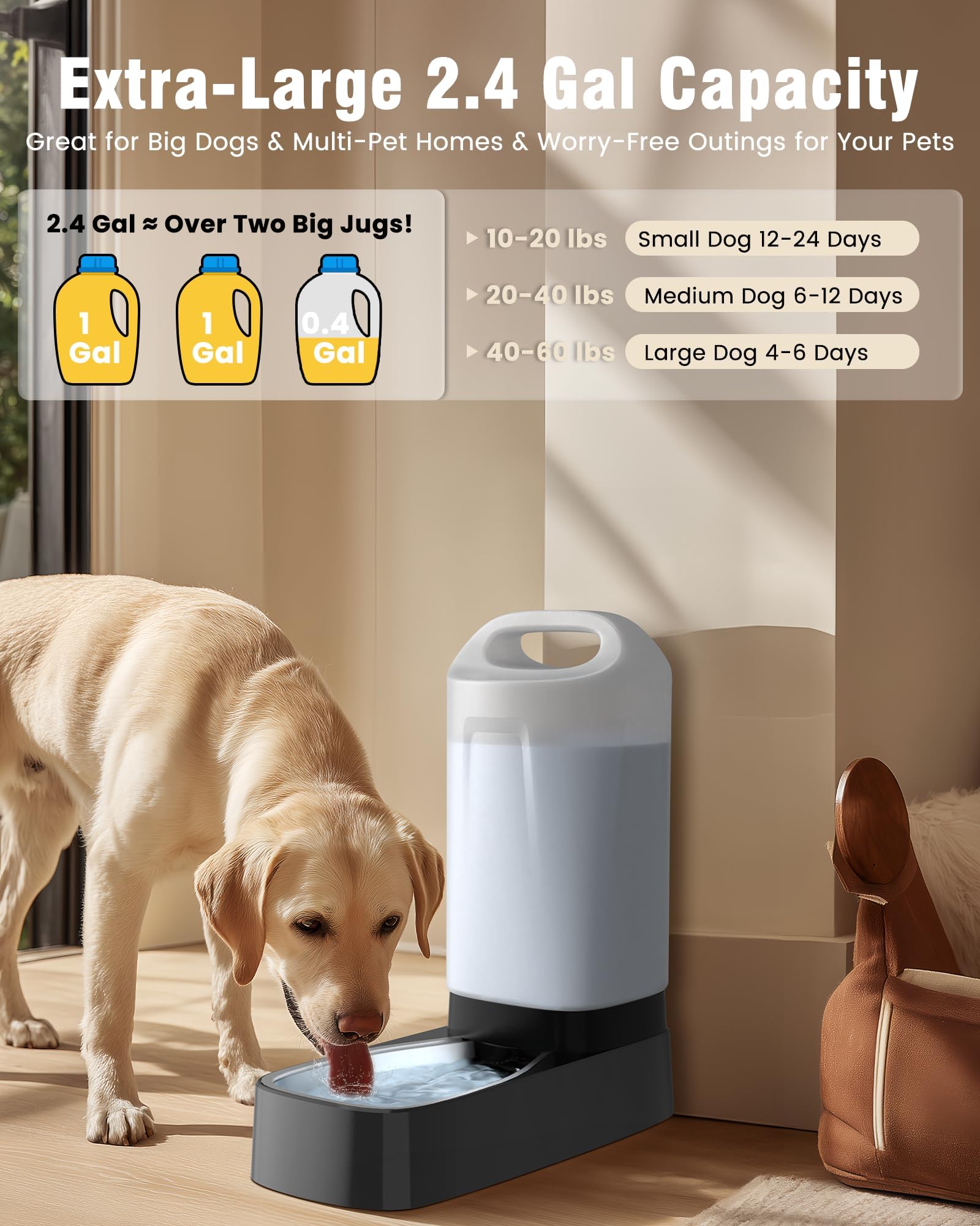 Close up of gravity refill system on PETNF dispenser