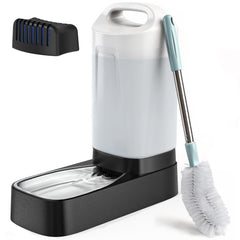PETNF automatic water bowl dispenser with 2.4 gallon tank for multi-pet homes.