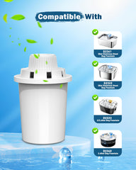 PETNF seven-layer vertical filtration improves water clarity for pets