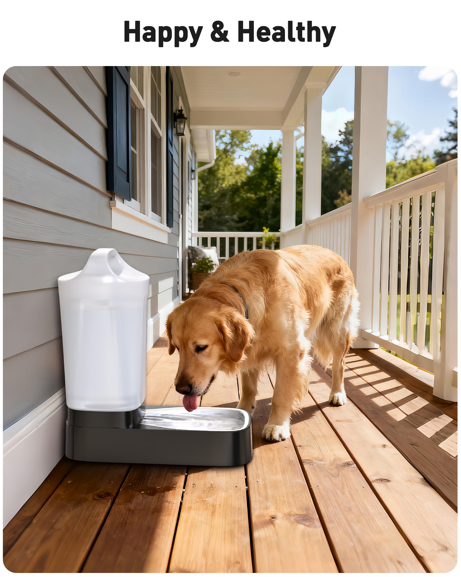 PETNF fresh water base filtration at the tank base ensures purified water early.