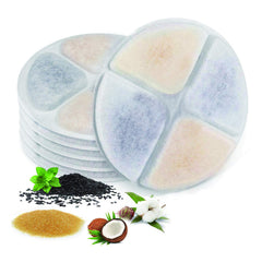 PETNF replacement filters for cat fountain; six-pack for cleaner water and easy maintenance.