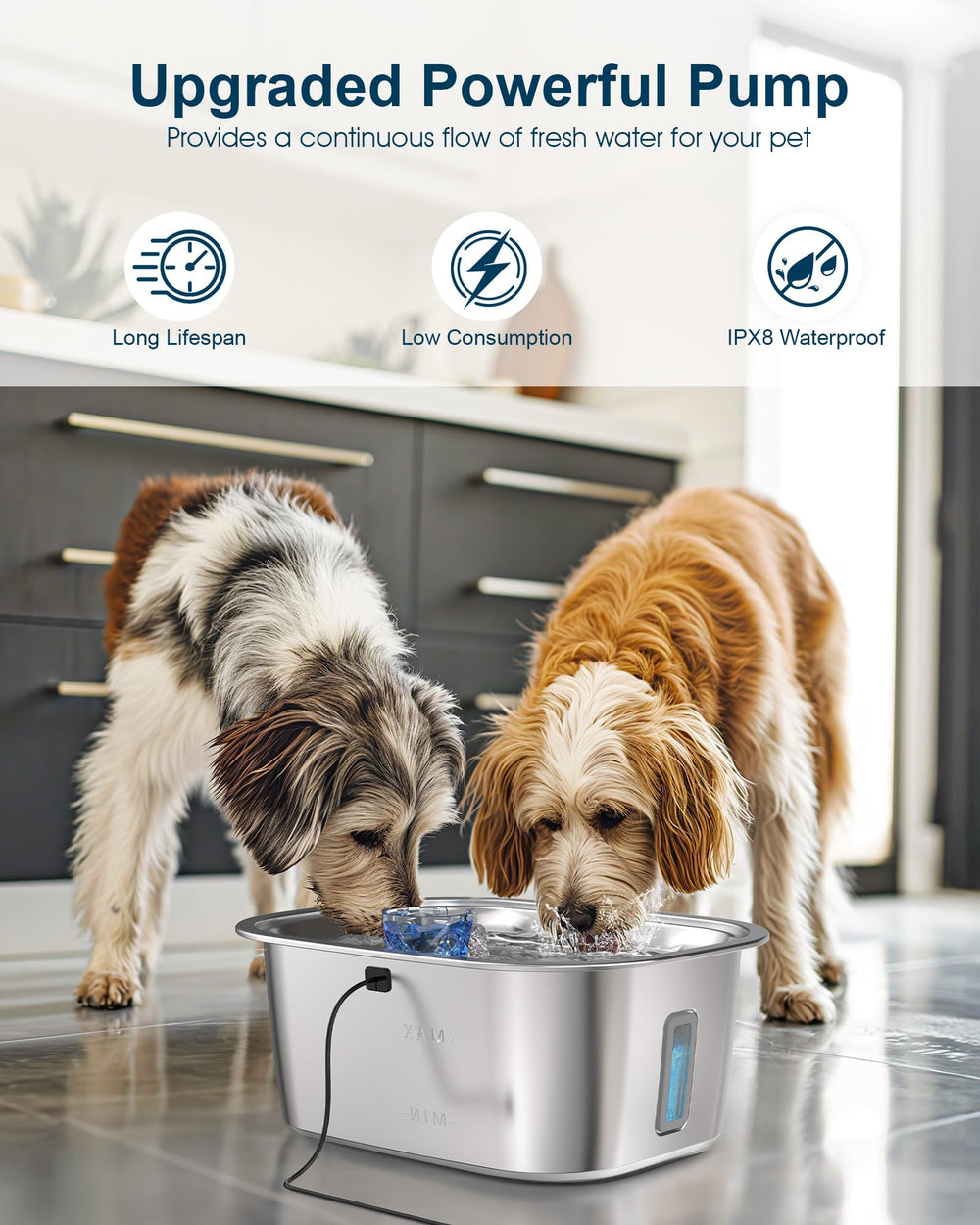 PETNF ultra quiet operation keeps your home calm