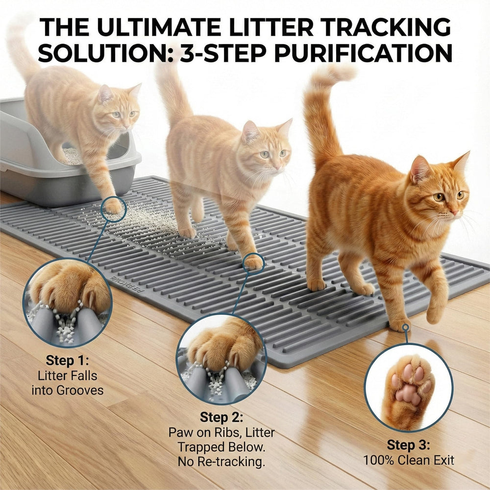 PetNova non-slip base keeps the mat in place during playtime.