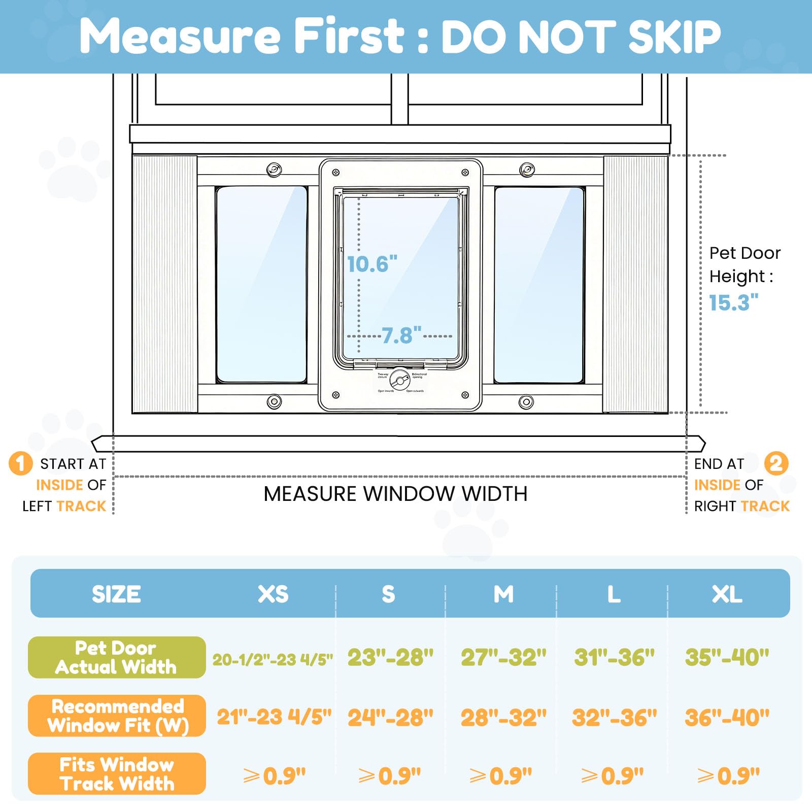 Petoasis window cat door installed in a sash shows secure fit and weather sealing.