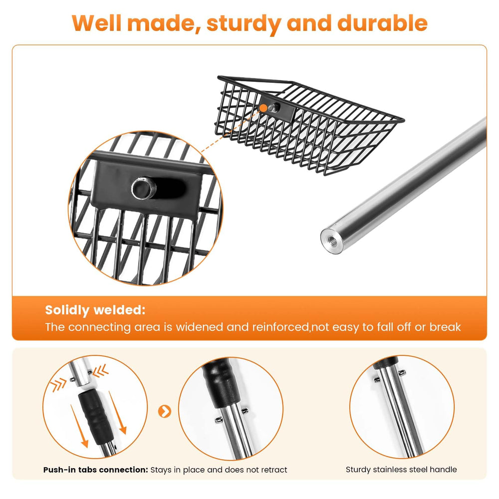 PETOCAT deep scoop handles heavy clumps and minimizes spill risk.