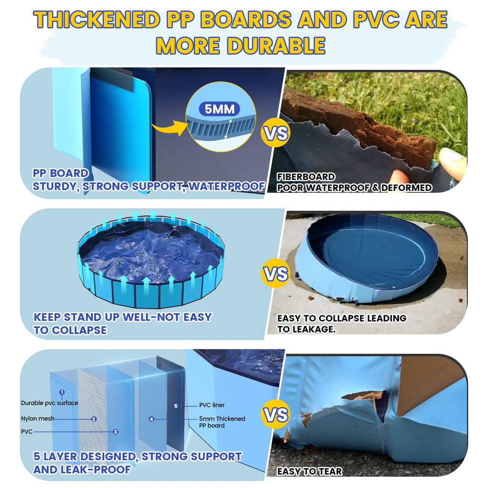 PETOCAT durable PVC structure with thick support board for stable, long-lasting use.
