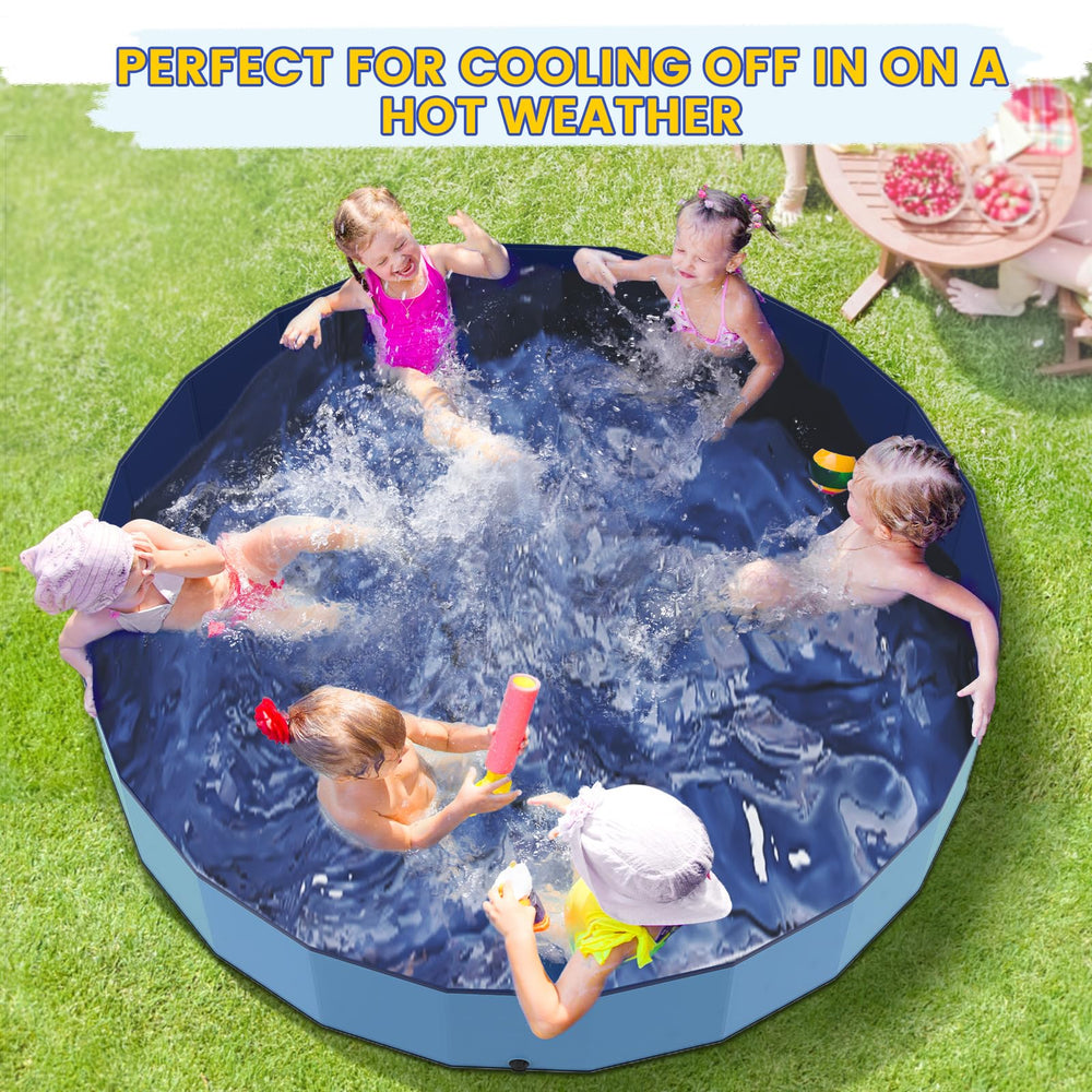 PETOCAT versatile pool doubles as sandbox or duck pond for adaptable outdoor moments.