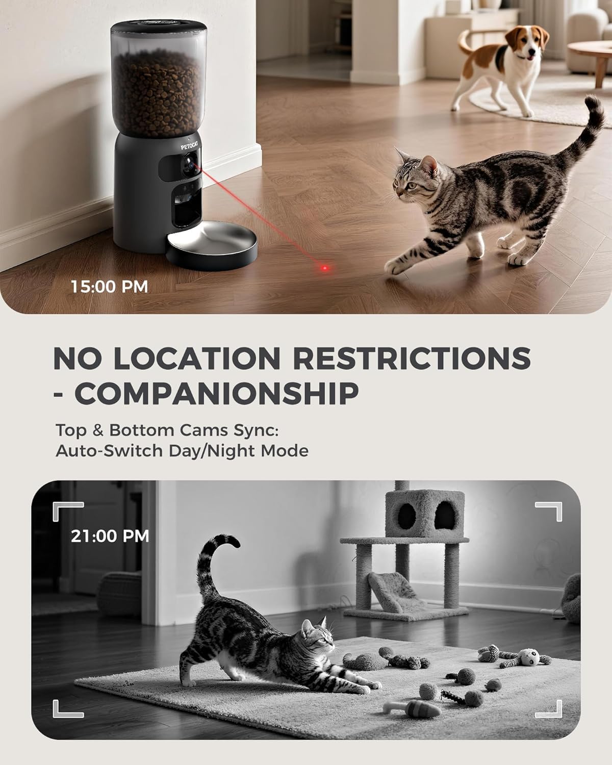PETOCAT four-layer protection keeps food fresh and secure