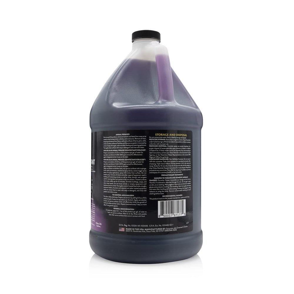 Petology 2561 dilution chart for creating safe cleaning solutions