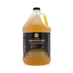 Petology 256:1 Disinfectant bottle pour shows easy dilution for efficient cleaning.