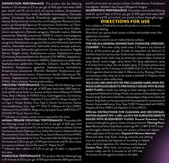 Petology 256:1 disinfectant on clinic equipment highlights versatile use on non-porous surfaces.