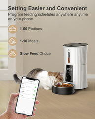 Petory hopper and bowl disassembly enables quick, thorough cleaning between meals.