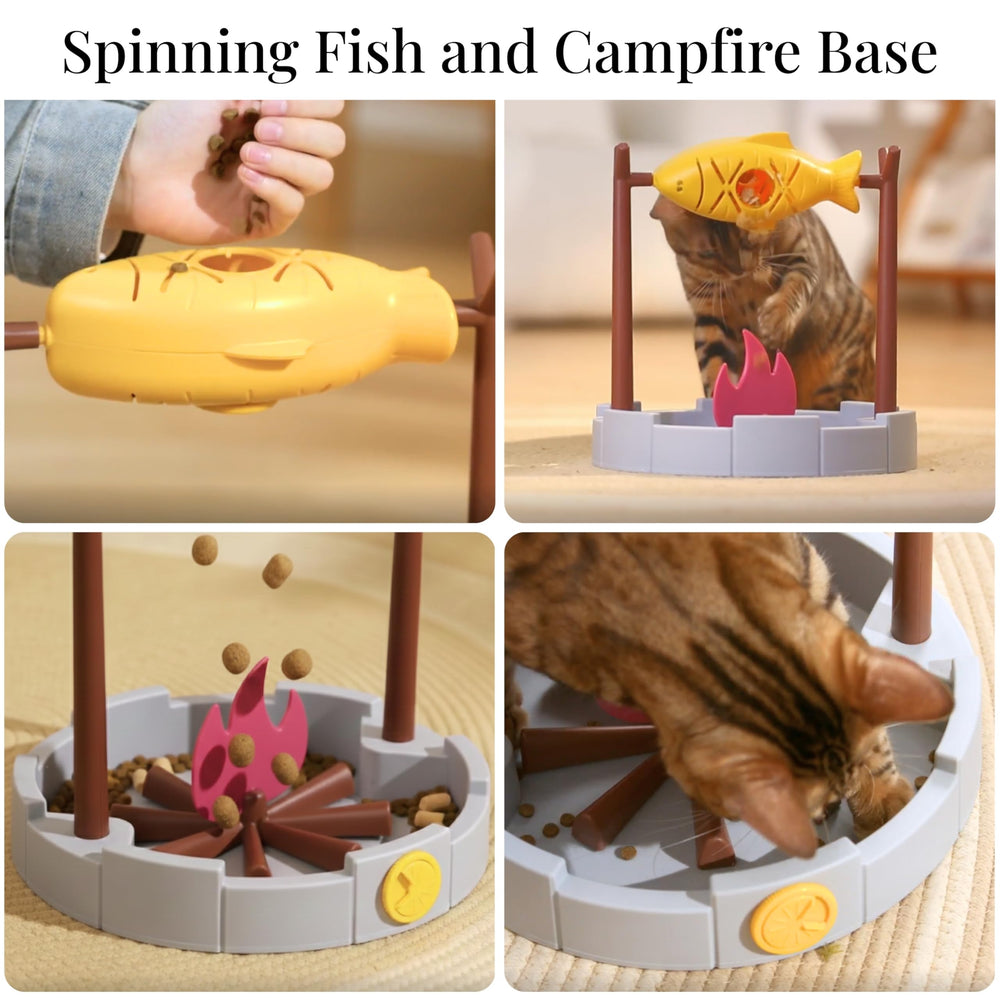 PetPals compact-portable-mealtime-toy is easy to store at home or on trips