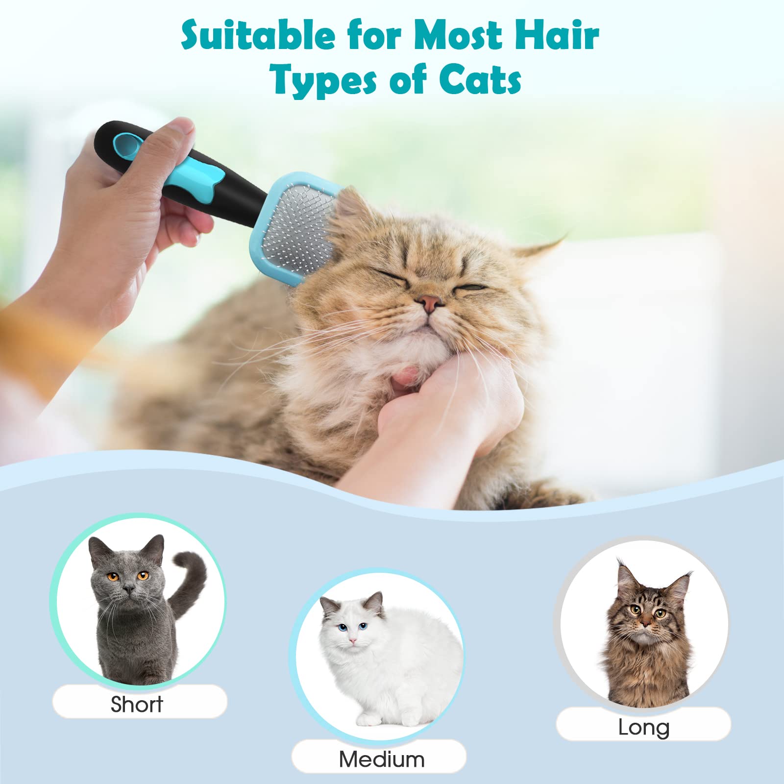 PetPawJOY Slicker Brush ideal for yorkie and poodle grooming