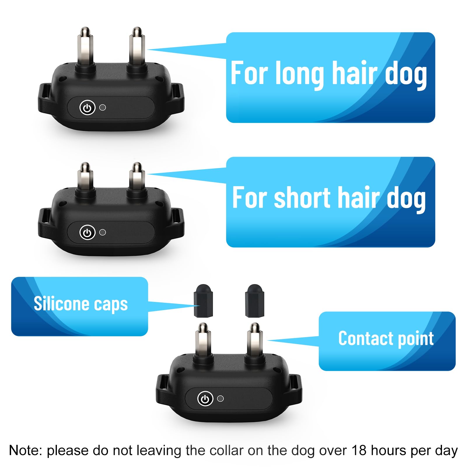 PetPlaytime comfortable, skin-friendly strap for prolonged wear during training