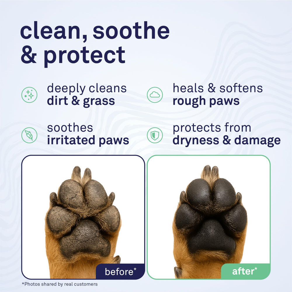 Petpost Large Paw Wipes close-up of ultra-soft cotton pads for gentle cleaning
