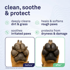 Petpost Large Paw Wipes close-up of ultra-soft cotton pads for gentle cleaning