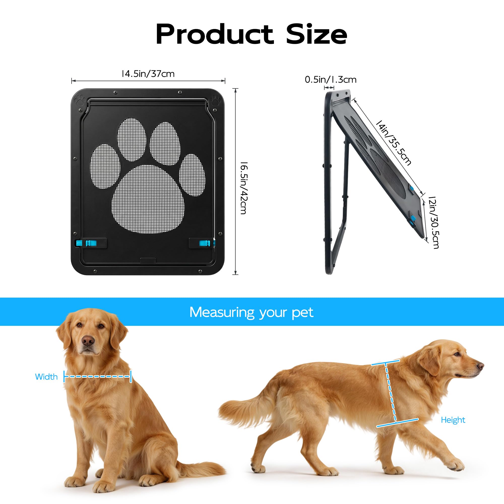 Pet Prime ABS material durable construction resists scratches.